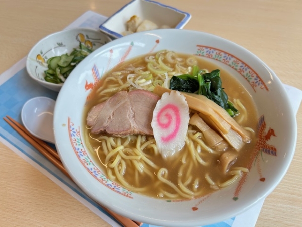 5月8日昼食　新潟（長岡）名物「生姜醤油ラーメン」